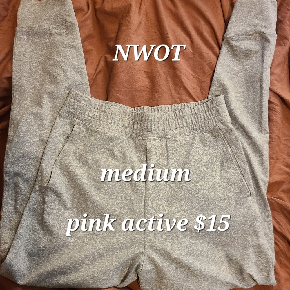 Pink joggers